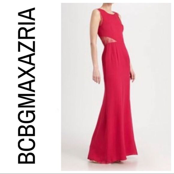 BCBGMAXAZRIA Rose Lace Dress  Size 2 NWT - Picture 6 of 10